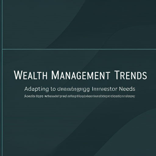 Wealth Management Trends: Adapting to Changing Investor Needs