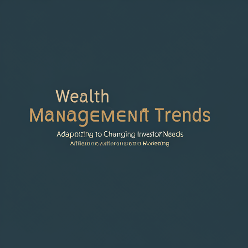 Wealth Management Trends: Adapting to Changing Investor Needs