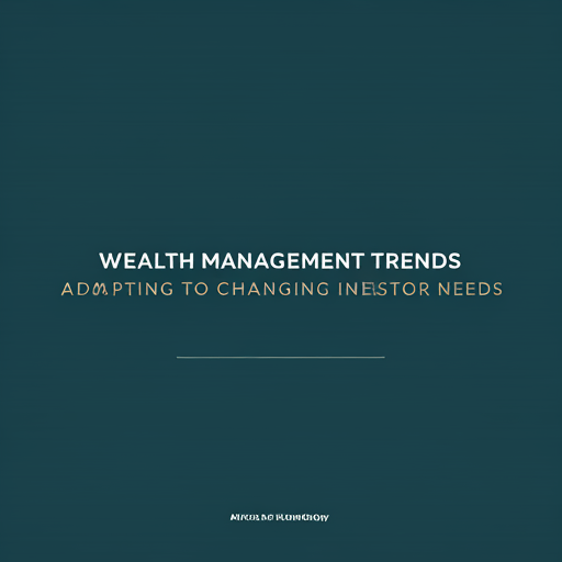 Wealth Management Trends: Adapting to Changing Investor Needs