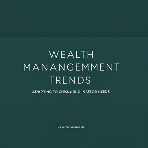 Wealth Management Trends: Adapting to Changing Investor Needs