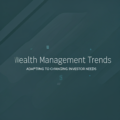 Wealth Management Trends: Adapting to Changing Investor Needs