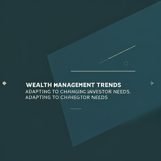 Wealth Management Trends: Adapting to Changing Investor Needs