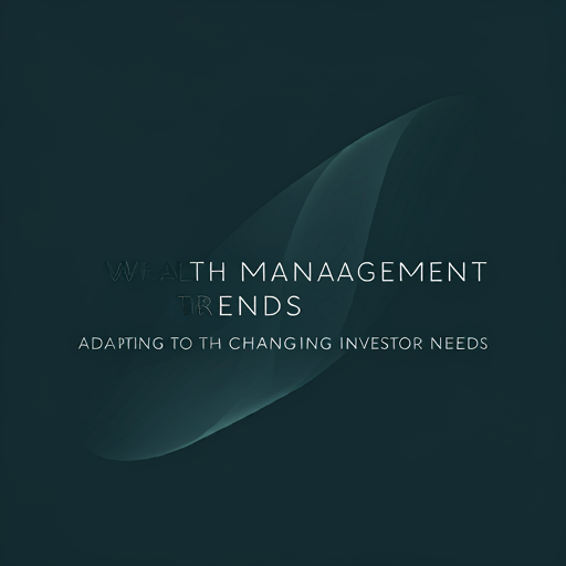 Wealth Management Trends: Adapting to Changing Investor Needs