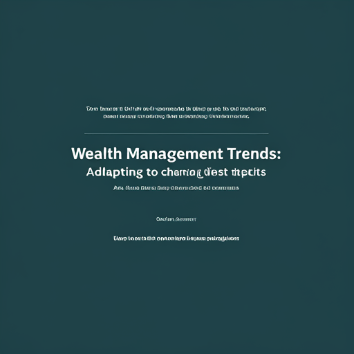 Wealth Management Trends: Adapting to Changing Client Needs